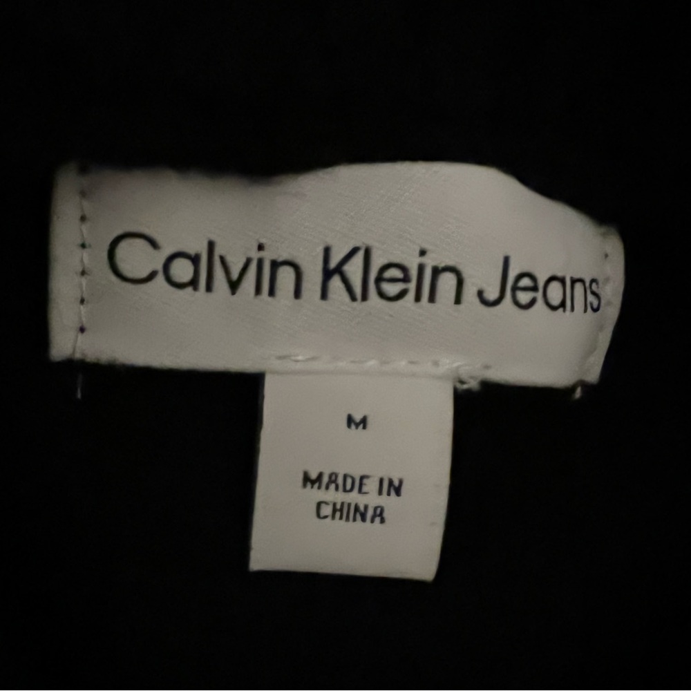 Calvin Klein Jeans Black Sleeveless Sweater